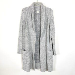 A New Day Women's Grey Long Sleeve Open Cardigan Size Medium